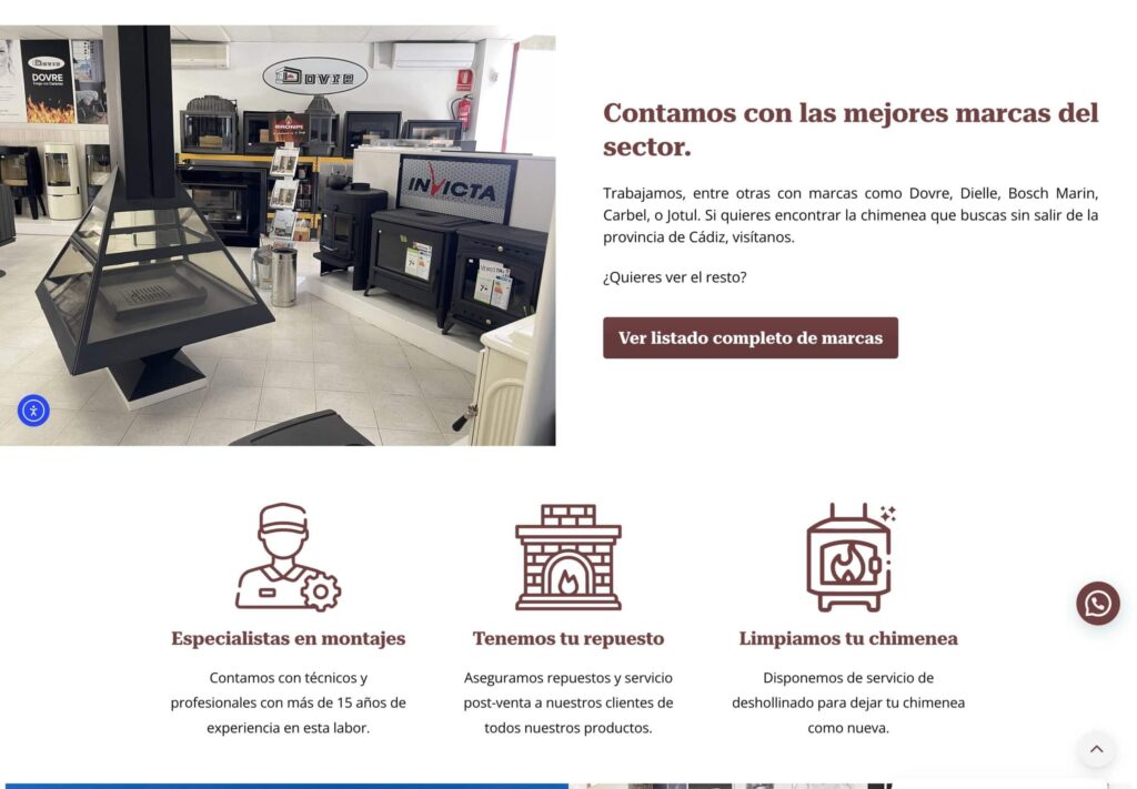 La Casa de las Chimeneas - hosting y diseño web