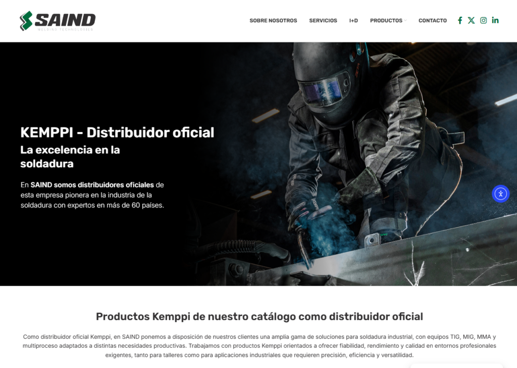 Saind - hosting y diseño web