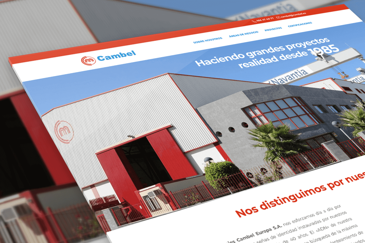 Cambel - hosting y diseño web
