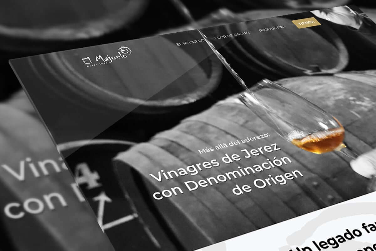 Productos Majuelo - hosting y diseño web