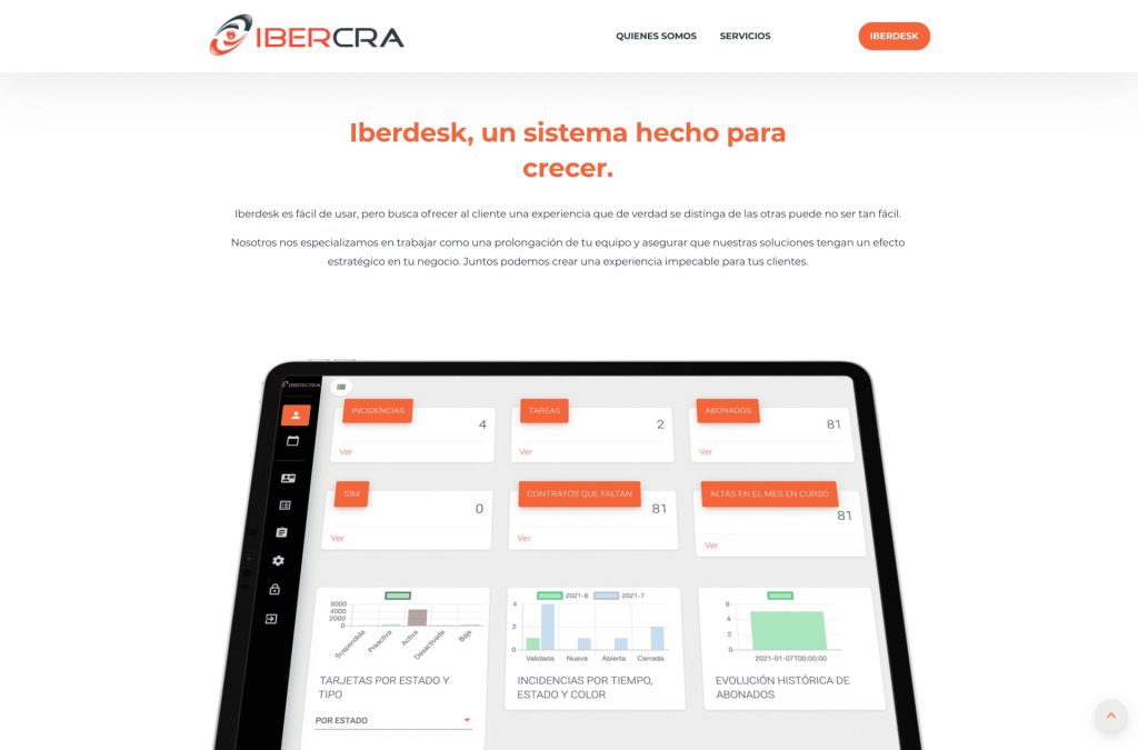 Ibercra - hosting y diseño web