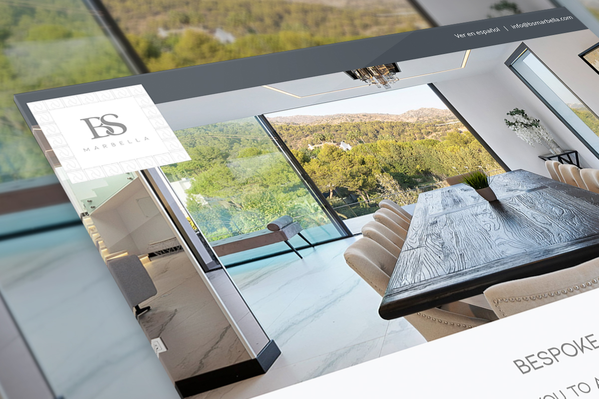diseño de landing page corporativa para bs marbella