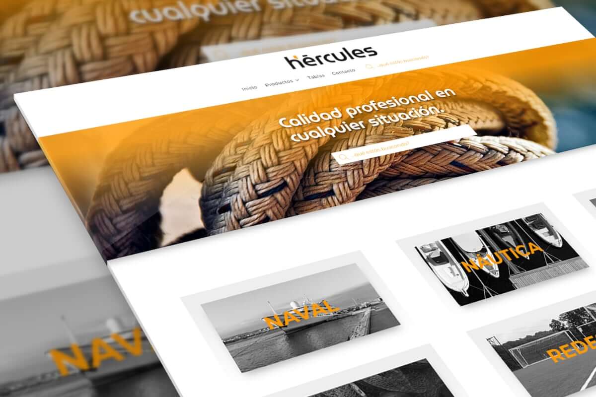 mockup de cordeleria hercules