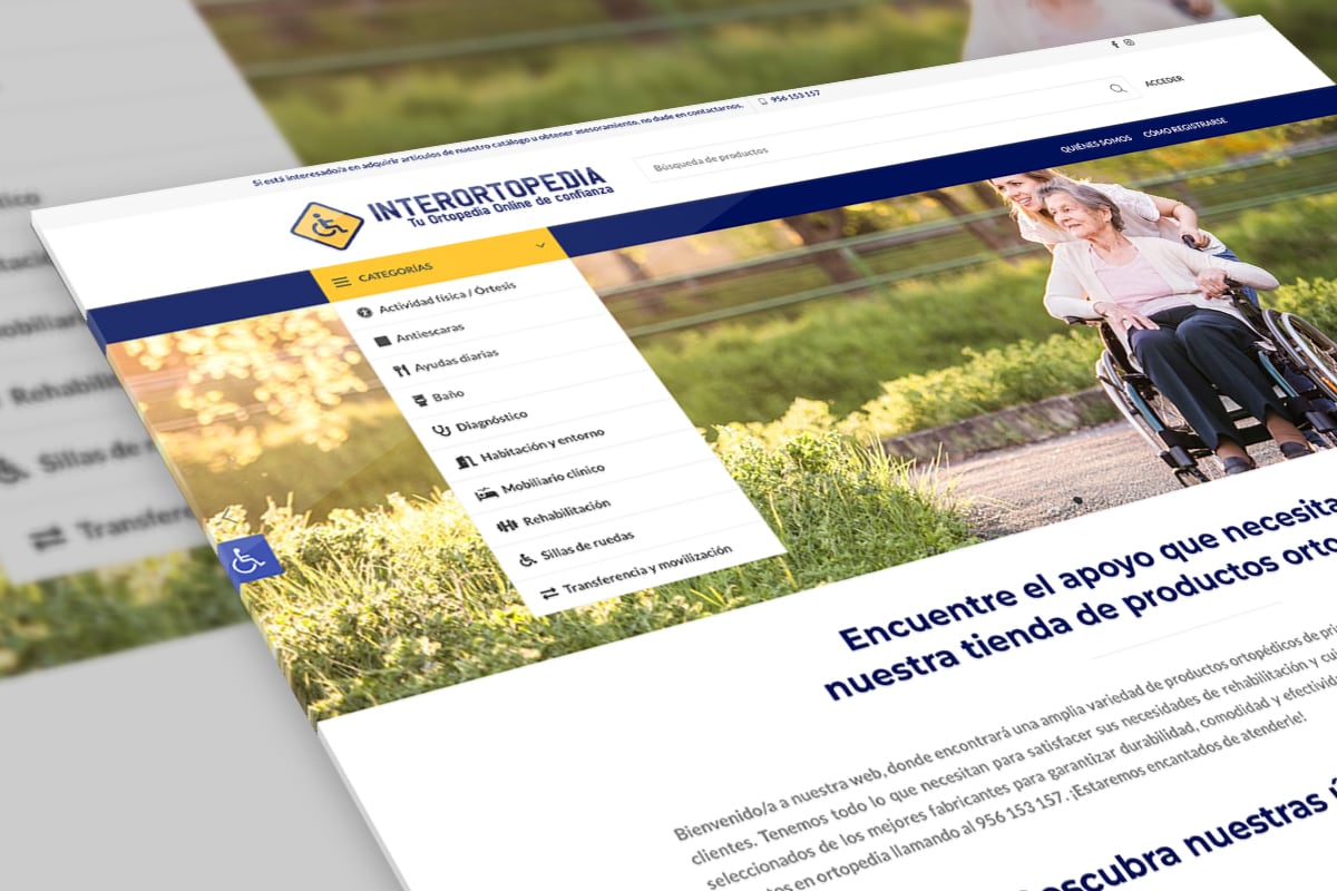 Interortopedia - hosting y diseño web