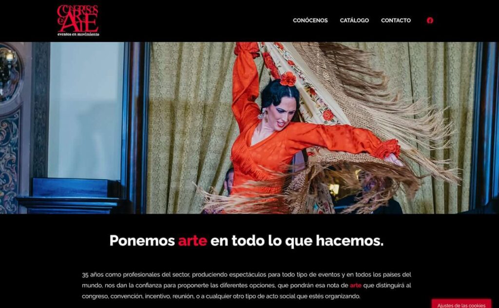 Conarte - hosting y diseño web