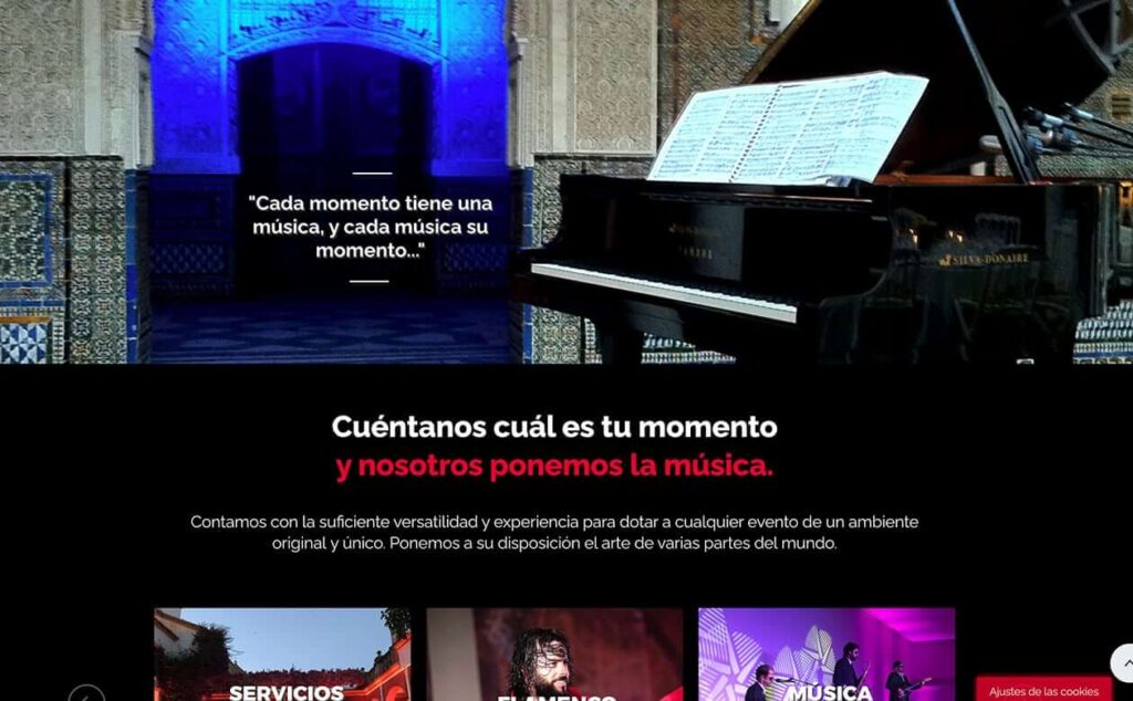 Conarte - hosting y diseño web
