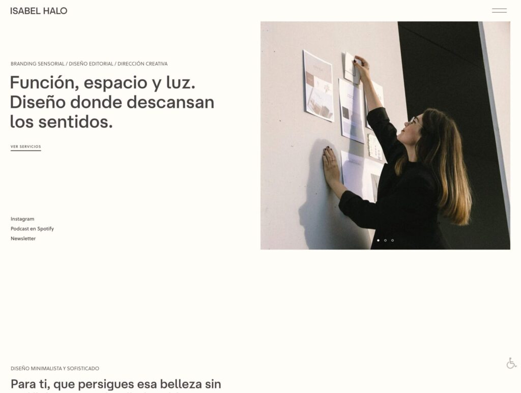Isabel Halo - hosting y diseño web