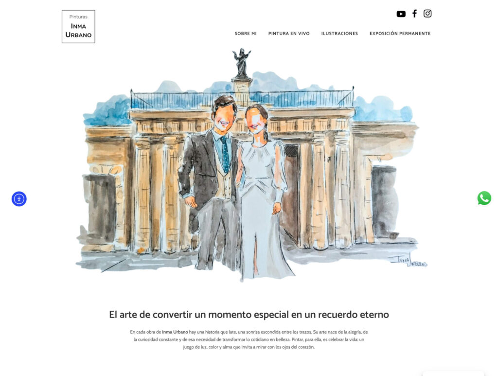 Inma Urbano - hosting y diseño web