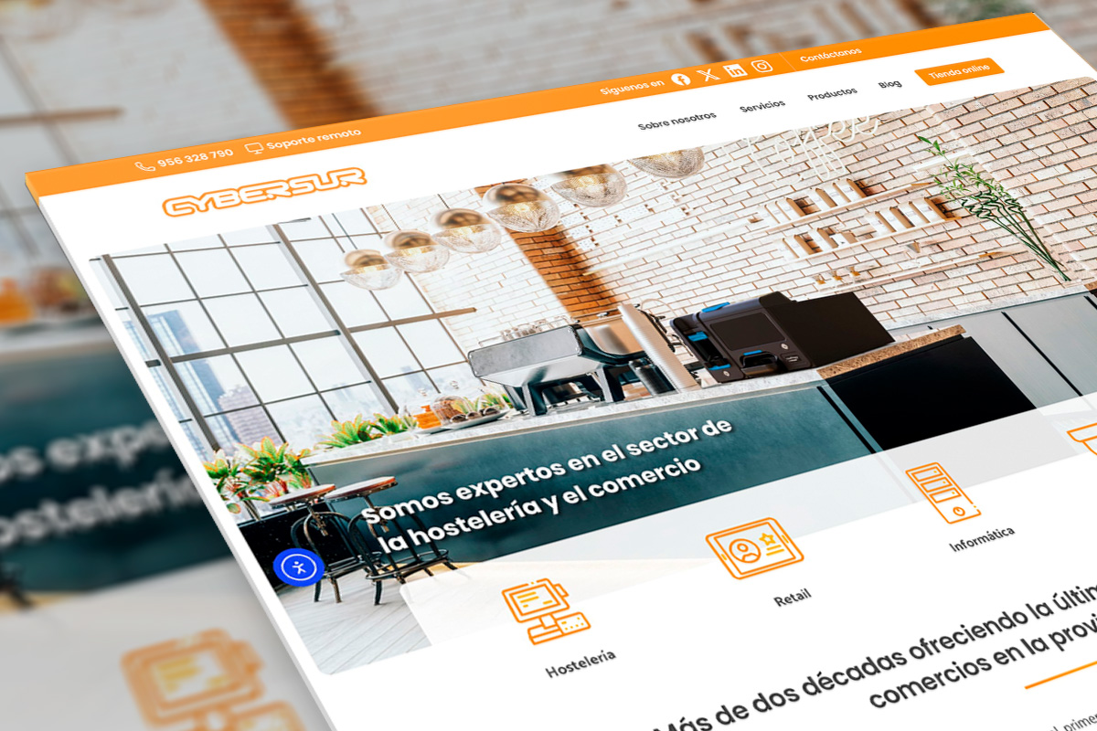 Cybersur - hosting y diseño web
