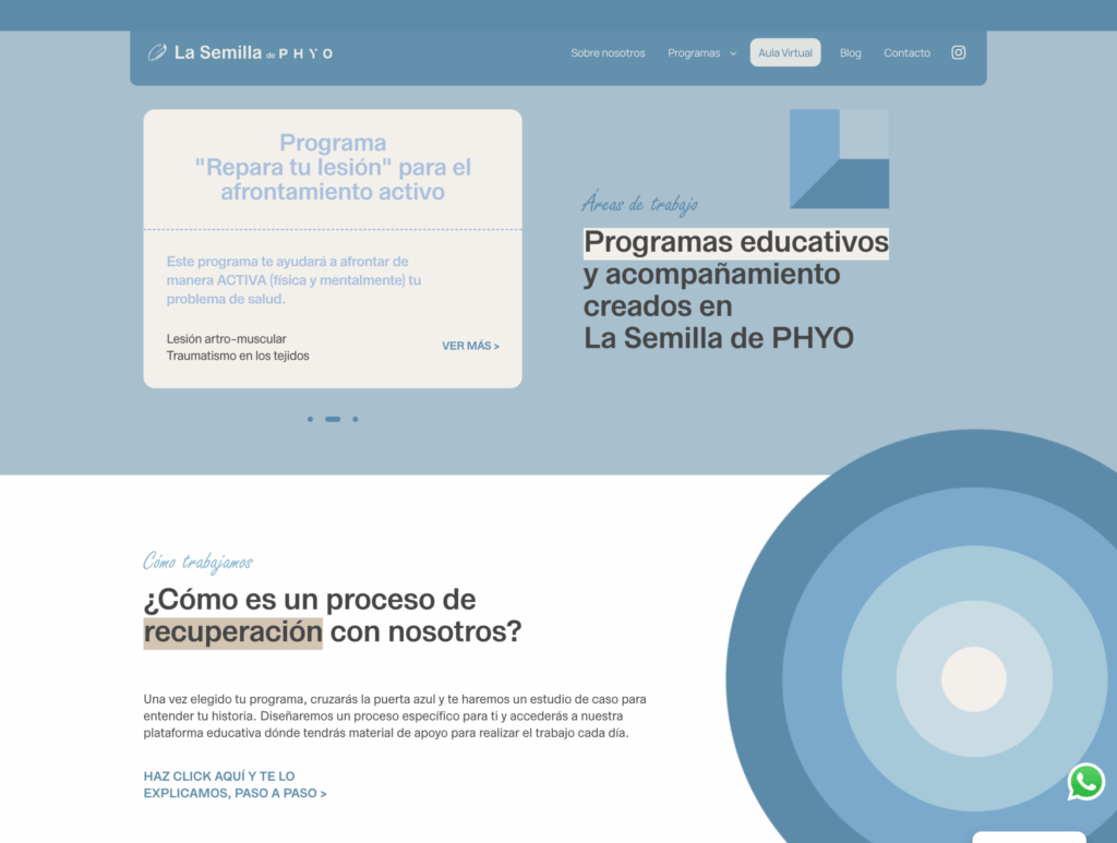La Semilla de PHYO - hosting y diseño web
