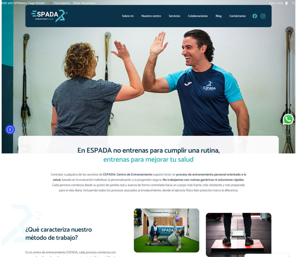 Espada - hosting y diseño web