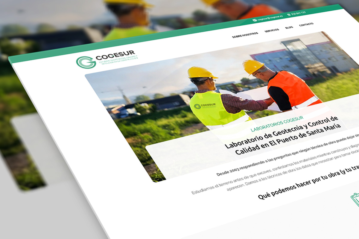 Cogesur - hosting y diseño web