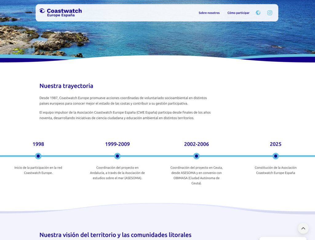Coastwatch - hosting y diseño web